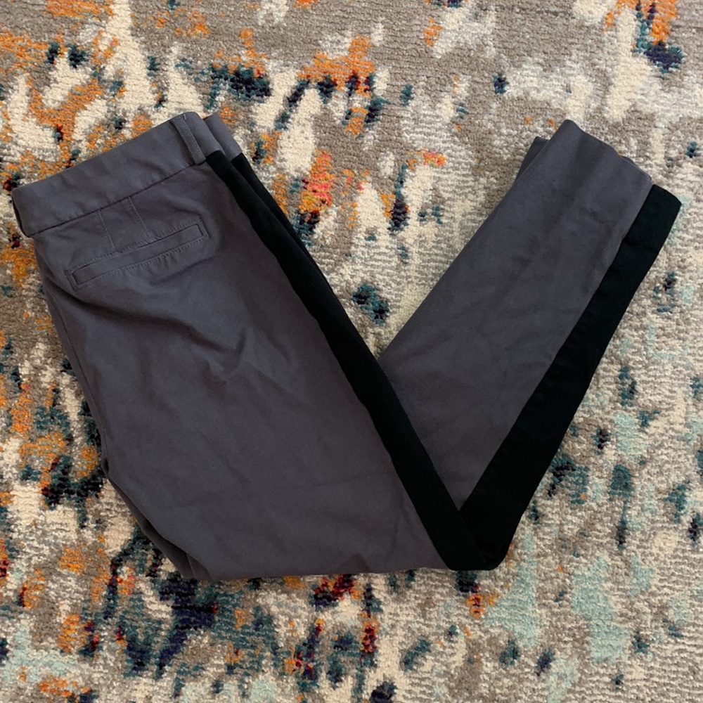 Banana republic grey and black womens pants size 10 Sloan fit